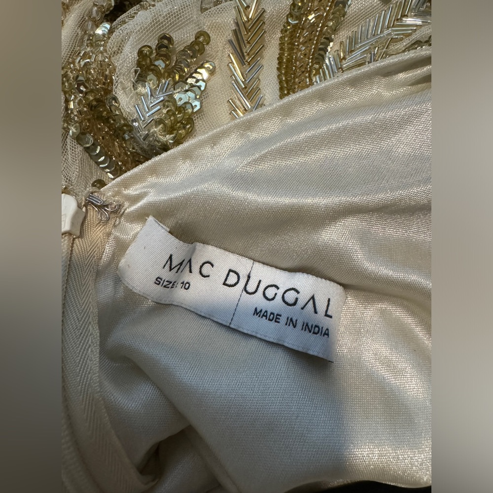 👗NWT! Mac Duggal Sequin & Bead Dress - Picture 5 of 16